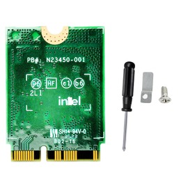 A-DIGISHUO WiFi 7 BE200 BE200NGW M.2 WiFi Card BT5.4 802.11BE Tri Band 8774Mbps NGFF WiFi 7 BE200 Wireless Network Adapter Suitable for PC Windows 11/10 (BE200 Module)