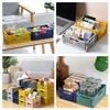 Spesh 2 Pcs Collapsible Storage Boxes Small Storage Crates Stackable