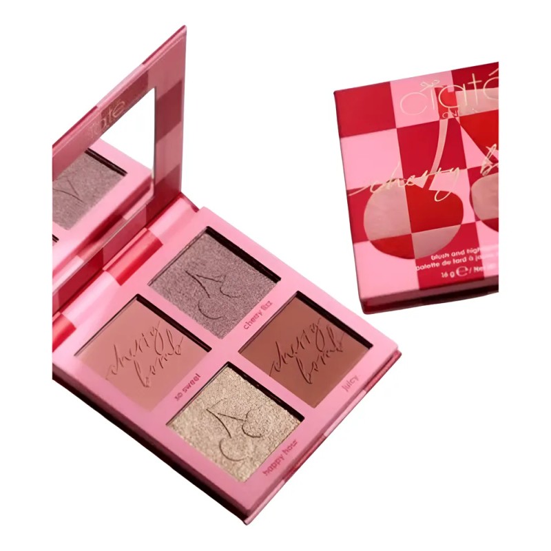 Ciaté London Paleta Cherry Bomb Rubor E Iluminador Palette Light
