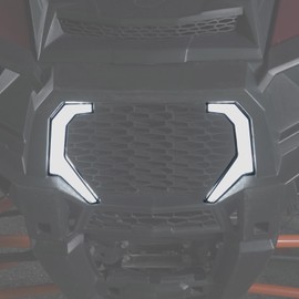 KEMIMOTO Turn Signal Fang Lights Waterproof Front Signature Assembly Compatible with 2014-2017 RZR XP 1000/ RZR XP4 1000, 2015-2017 RZR 900/ RZR-4 900/ RZR-S 900/ RZR-XC 900