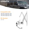 NPAUTO Front Driver Side Power Window Regulator with Motor Replacement