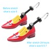 MISERWE Shoe Stretcher with Carrying Bag Adjustable Unisex Shoes Stretcher
