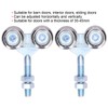 2Pcs Door Hanging Wheel Pulley Roller Glass Door Accessory for