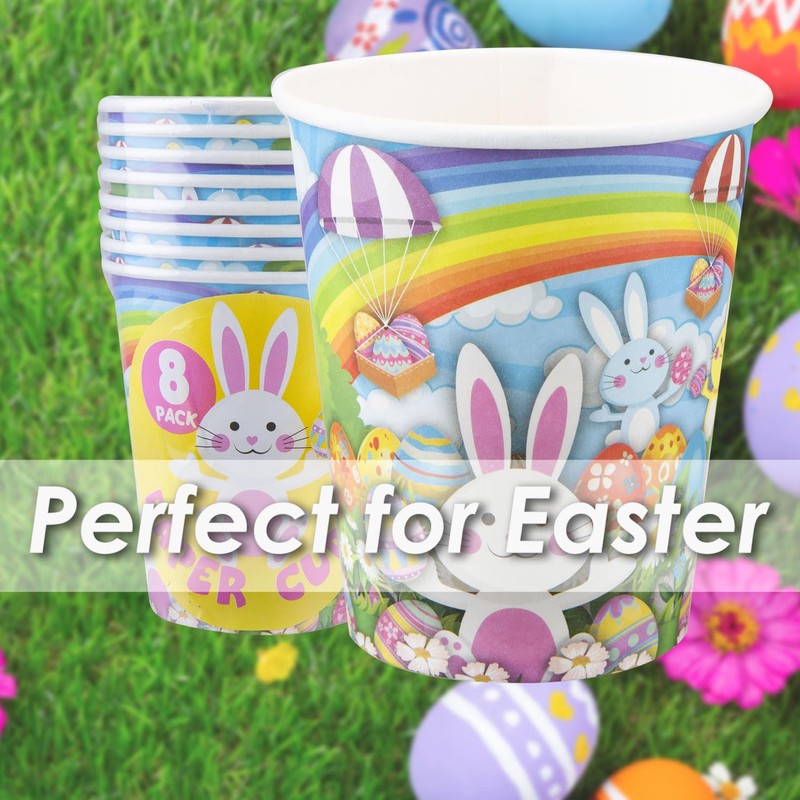 VFM - Easter Paper Cups Picnic-Party Accessories Easter Bunny Design