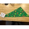 Unbranded Christmas Trees Bells Green Triangle Dog Bandana Large-XLarge 29"