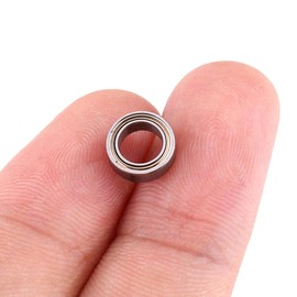 MR85ZZ Miniature Bearings Deep Groove Ball Bearings Small 0.2 x 0.3 x 0.1 inch (5 mm x 8 mm x 2.5 mm) Set of 10 Double Sided Metal Shield Fishing Reel Tuning Mini Inferno Mini-Z Minute Racer