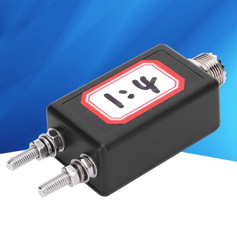 1:4 Mini Balun Suitable HF Shortwave Antenna for Outdoor QRP