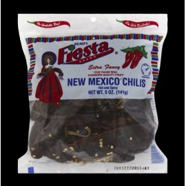 Fiesta Extra Fancy Dried Whole New Mexico Chilis 5oz