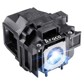 Araca ELPLP78 Replacement Projector Lamp with Housing for Epson EX7230 EX5220 EX7235 VS230 EX7220 EX3220 EX5230 VS335W EX6220 VS330 EB-S18 /PowerLite HOME CINEMA 2030 2000 1222 X17 S18+ S17 Economical