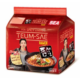 Paldo Teumsae Ramen, 84.6 Oz, Pack of 20