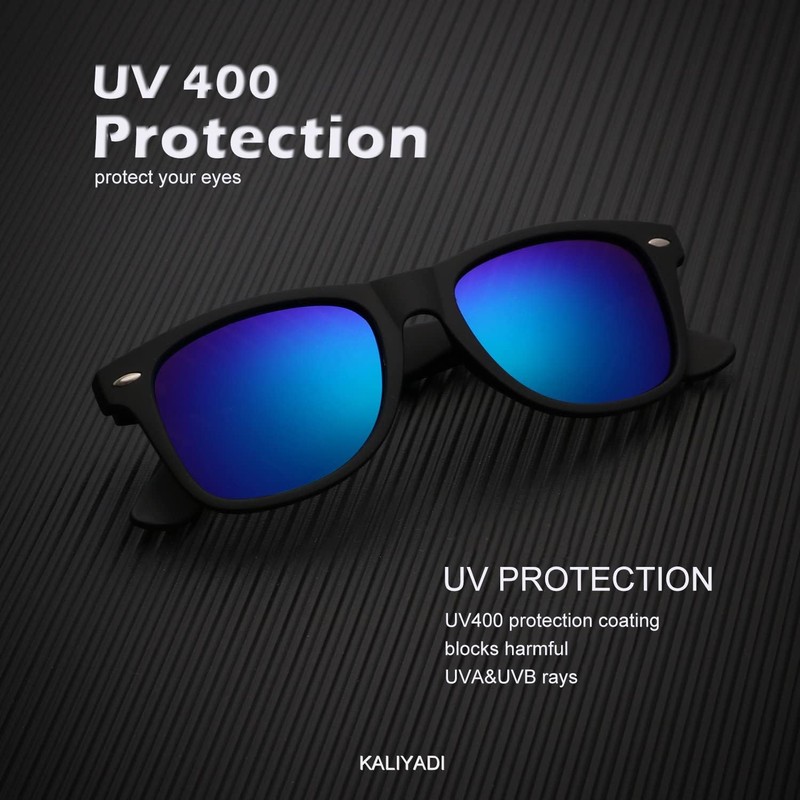 KALIYADI Polarized Sunglasses for Men and Women Matte Finish Sun