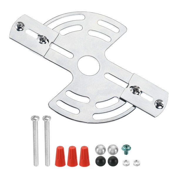PATIKIL Light Crossbar Plate, 1 Set Adjustable Cross-Shaped Multifunctional Mounting