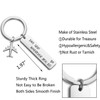 Safe Trip Wherever You Go Keychain Safe Travels Keychain Flight