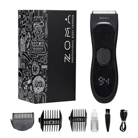 ZOMA LITE | Rasuradora para Hombre | Maquina para Cortar Cabello - Corporal y Zonas Íntimas | Afeitadora Electrica Hombre - Rasuradora Electrica Hombre con Pantalla y Cuchillas de Cerámica Anti Corte