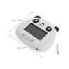 BIUDECO Portable Digital Study Timer 99-Minute Kitchen Cooking Alarm Adorable