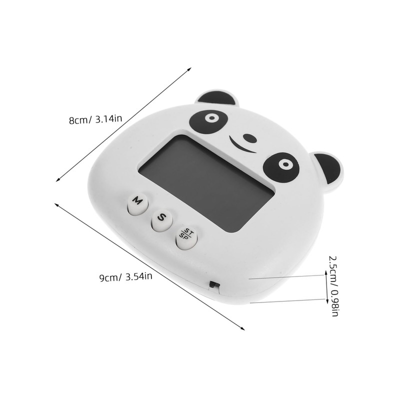 BIUDECO Portable Digital Study Timer 99-Minute Kitchen Cooking Alarm Adorable