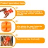 TREABEAR Egg Container for Travel, Egg Box, Plastic Egg Box