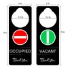 Vacant Occupied Sign,2Pack for Home Office Restroom Conference Hotles Hospital,Door