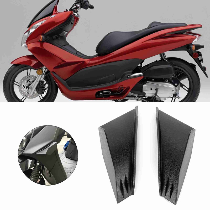 1 Pair Universal Motorcycle Winglet Aerodynamic Wing Kit Fit For