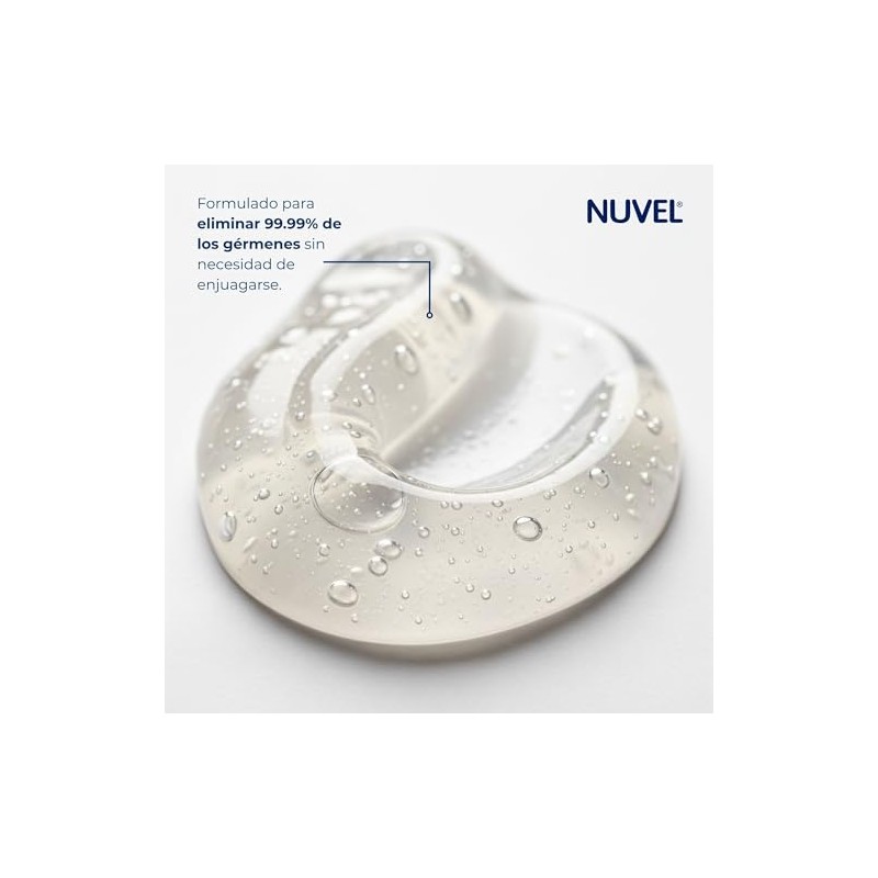 Nuvel Gel Antibacterial para Manos 250 ml | 70% Alcohol