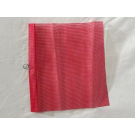 DAWSON 18" X 18" Red Mesh Flag with Wire Loop 4 Pack