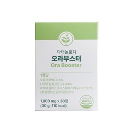 Dr. Nology 닥터놀로지 오라부스터 구강유산균 1000mg x 30정 1개 / 써클 Dr. Technology Oral Booster Probiotic 1000mg x 30 Tablets 1 Piece / Circle