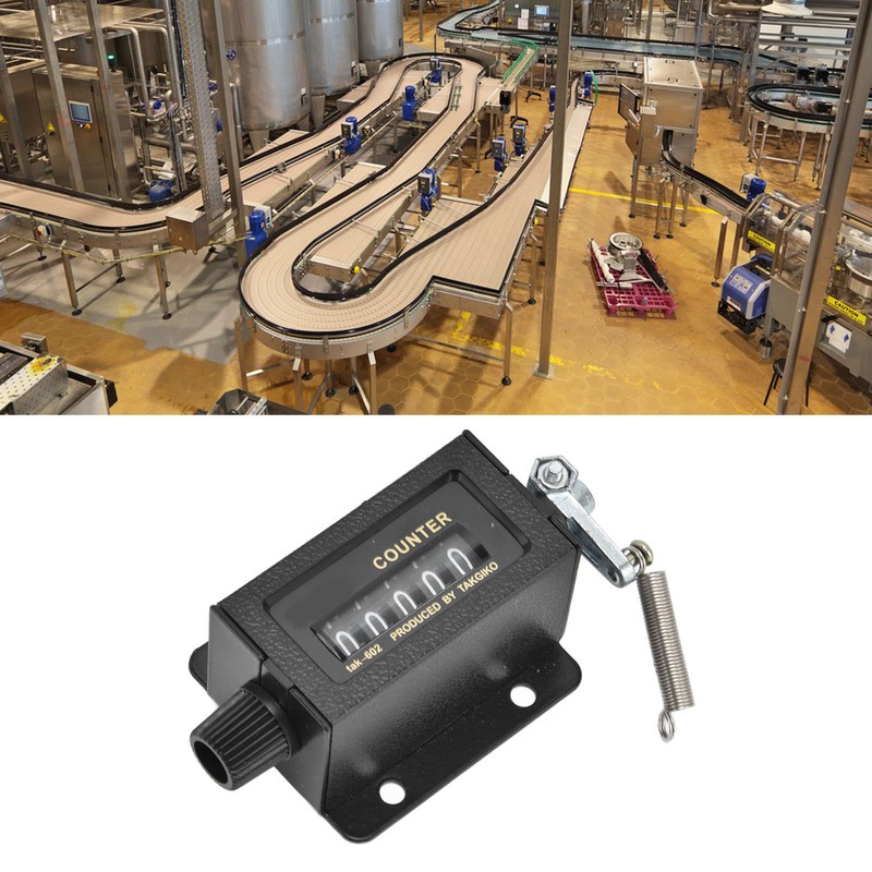 5 Digit Pull Counter 0-999999 Resettable Mechanical Pulling Counter Manual
