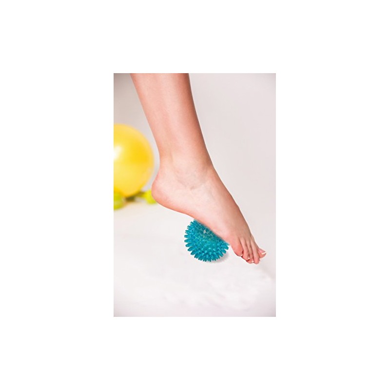 Sveltus Spiky Ball 9 cm Turquoise Strong