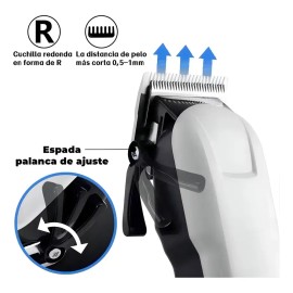 Operacion® Maquina Para Cortar Cabello Cortadora De Pelo Color Blanco