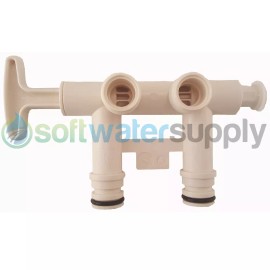 Kenmore, Whirlpool,Morton, EcoWater, NorthStar Etc WS15X10012 - Water Softener Bypass Valve WITH THREADS