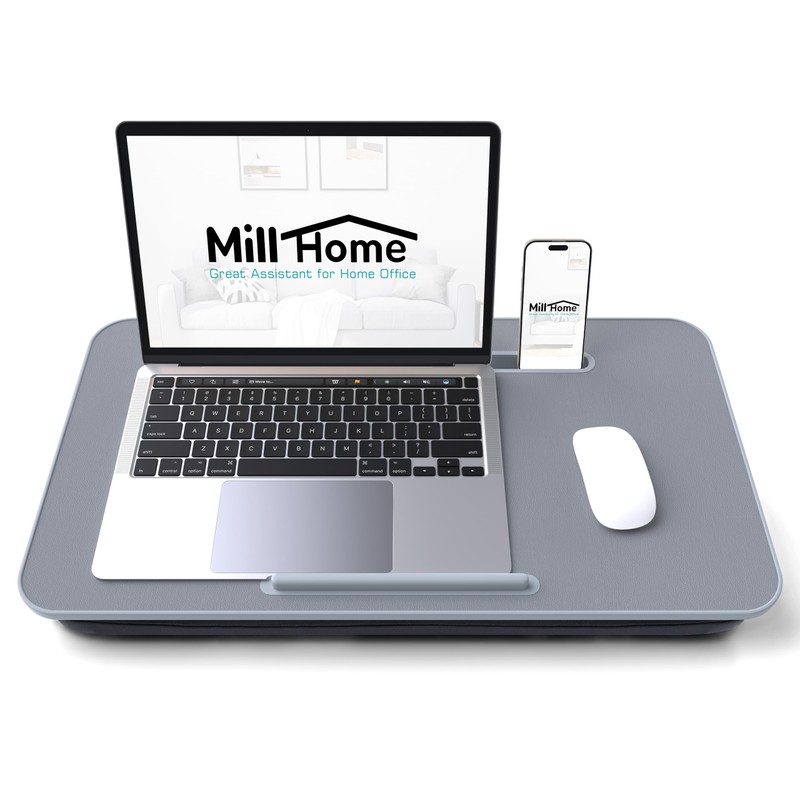 Lap Desk, Lap Desk with Cushion, Fits up to 17
