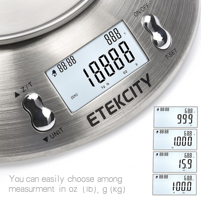 Etekcity Food Kitchen Scale with Bowl, Digital Weight Scale for