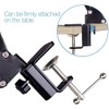 Soporte de Micrófono Adjustable con Brazo de Suspension Boom Tijera,BONKEEY