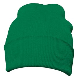 DonDon Men's Hat, Women's Winter Hat, Beanie, Classic Design, Green