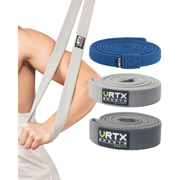 VRTX Mesh Resistance Bands Light BL- Stretchable Weighted Exercise Bands