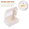 Kraft Paper Box with Window, Soap Packaging Boxes Present Box