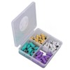 60pcs Nail Sanding Bands with Mandrel Bit Manicures Tool Professional