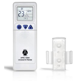 Appli Parts APRC-1000A Universal Air Conditioning Remote Control 1.5 in LCD, Celsius, 1,000 Frequencies