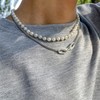Stocking Stuffers Gifts for Women Pearl Necklace for Men Baroque