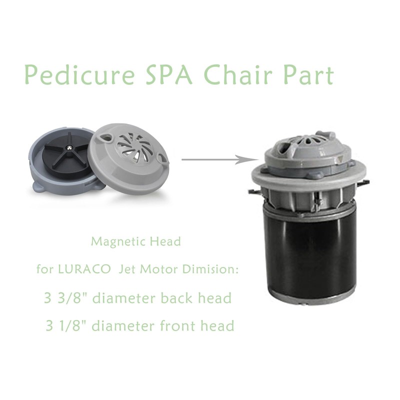 Luojiedejinbiao BF-004 Pipeless Jet Motor Magnetic Head Pedicure SPA Chair