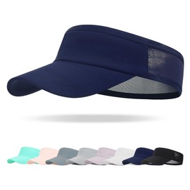 HH HOFNEN Sports Sun Visor Cooling Lightweight Stretchy Packable Running Golf Visor Hat for Men Women