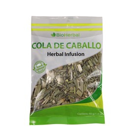 BIO HERBAL HORSETAIL NATURAL, LOOSE, DRIED LEAVES TEA FROM PERU. COLA DE CABALLO TE-1,4 OZ-40 GR.- AND 15 DISPOSABLE TEA BAGS FOR LOOSE TEA.