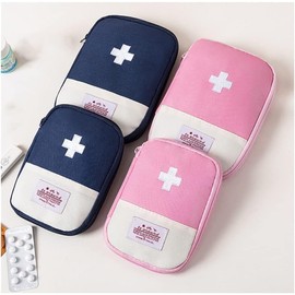 1Pc Pink - Small First Aid Bag Empty, Empty First Aid Pouch, Mini Portable Medical Bag for Outdoor Camping Hiking Traveling Emergency Bag First Aid Kits Sports and Outdoors（15 * 10.5cm