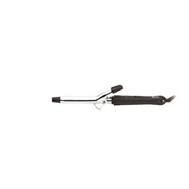 3/4 Inch Silver Curling Iron Curls and Smooths Hair Safety Stand Tip 430 Degrees Low to High Setting 3/4 Inch Silver Curling Iron