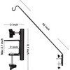 ERYTLLY Extended Reach Deck Hook Wall Pole Wall Mounted Deck