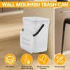 JWKDXH 0.8 Gallon/3l Compost Bin Kitchen, for Use on Countertops