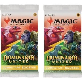 Generic 2 Packs MTG Jumpstart Booster Pack Lot MTG Dominaria United
