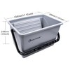 ROLLINGDOG 12 Inch Paint Bucket - Durable Plastic Bucket with