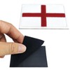 England Flag Patch, 4 PCS England Patches Hook and Loop,