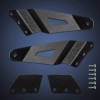 Nilight 2PCS Brackets for 50Inch Curved LED Light Bar fit